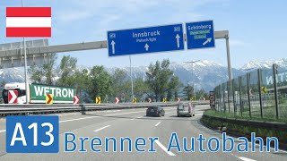 Austria: A13 Brenner Autobahn