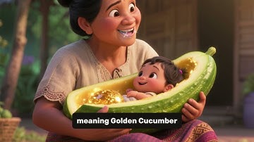 Folktale of Timun Mas: The Golden Cucumber Girl......#storytelling