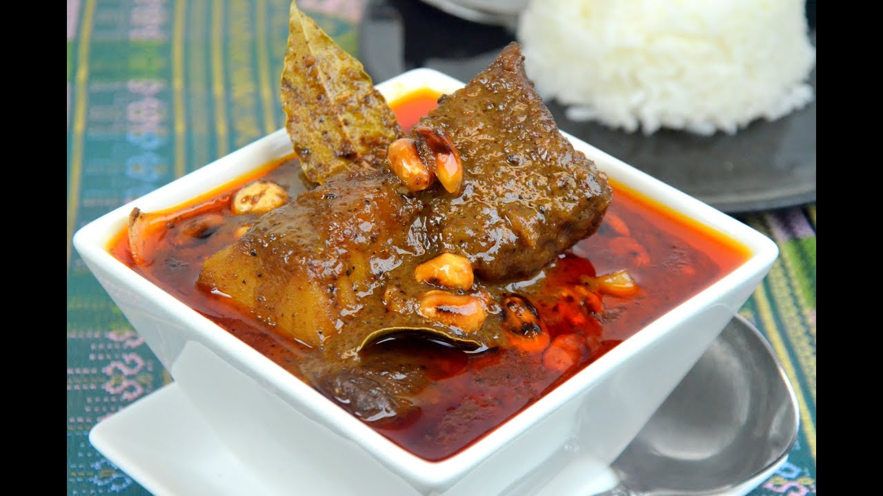 How to Make Massaman curry แกงมัสมั่นเนื้อ