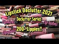 Declutter series 2021 | Lipsticks | Makeup Declutter | Lipsticks, lip gloss, liquid lipsticks & More