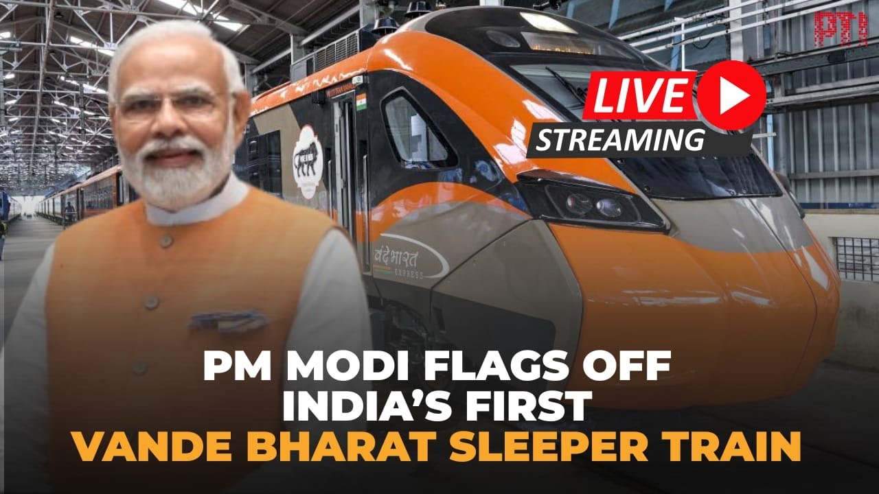 PM Modi flags off Vande Bharat sleeper train from Malda, West Bengal