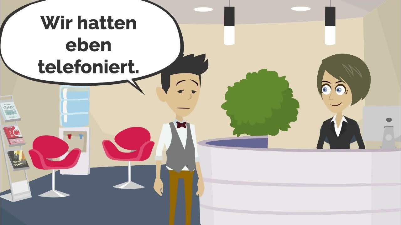 Dialog  Einen Termin beim Arzt vereinbaren  Deutsch lernen  YouTube