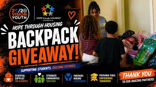 A Day of Giving Back | Backpack Giveaway 2026 🧡
