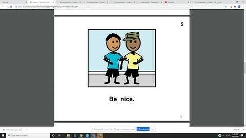 Follow the rules- Reading and picture explanation