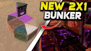 The NEW Easy BUNKER 2X1 in Rust 2025 | Rust Building Tutorial