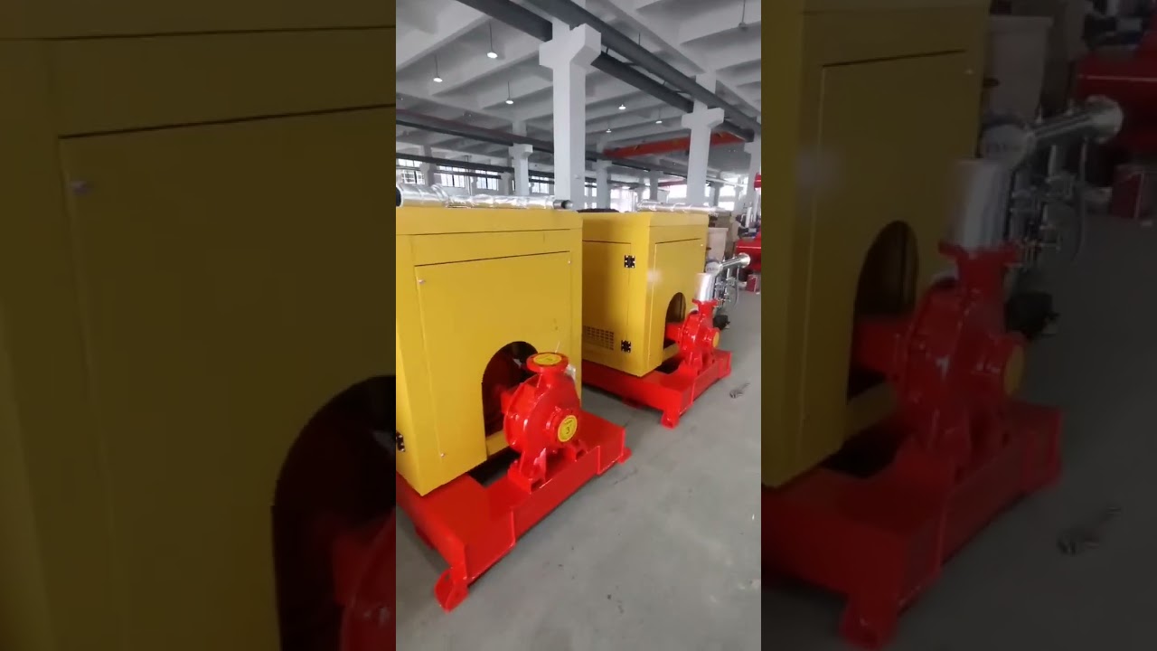 The latest diesel fire pump