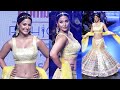 Gorgeous Hina Khan Ramp Walk At Bombay Times Fashion 2022  | BiscootTv
