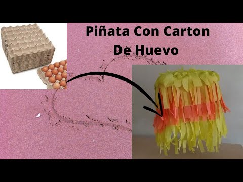 DIY: Piñata Con Cartones De Huevo