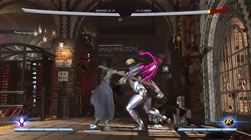 i2 brainiac corner wake up reverse vs Robin dp