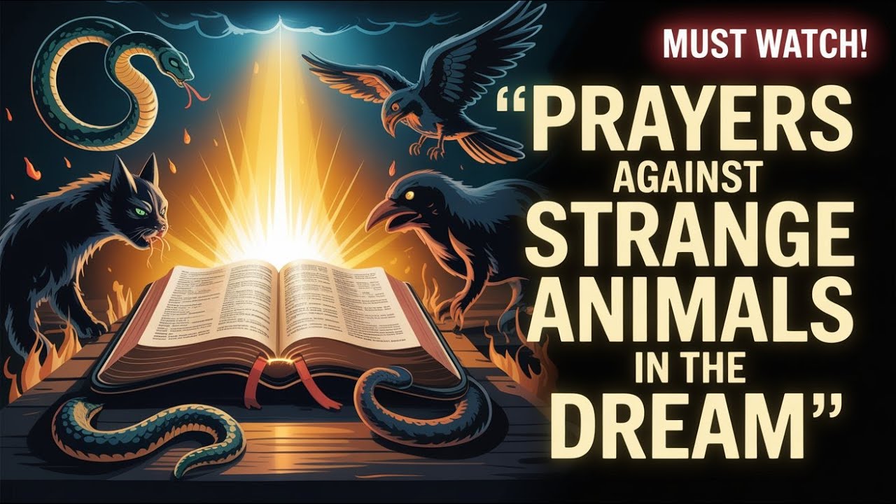 “Prayer Against Strange Animals in the Dream: Break Free from Spiritual Attacks Tonight!”