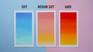 Blending 3 types of Oil Pastels | WITHOUT tissue paper