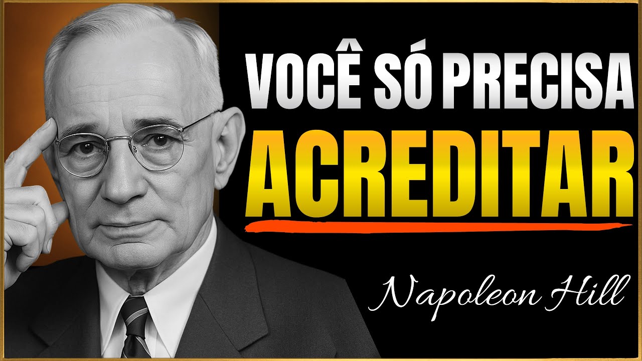ATRAIA TUDO o que deseja com a FORÇA da FÉ e da MENTE | Napoleon Hill