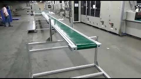 Orange Conveyor System - Belt Conveyor Installation