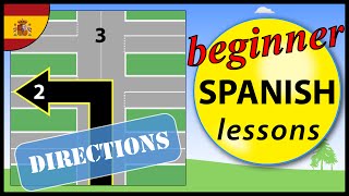 Directions in Spanish | Beginner Spanish Lessons for Children by Spanish games 99,304 views 10 years ago 2 minutes, 34 seconds