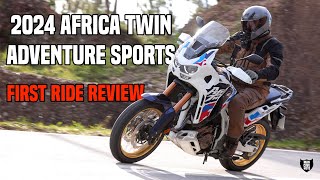 New 2024 Honda Africa Twin Adventure Sports  First Ride Review