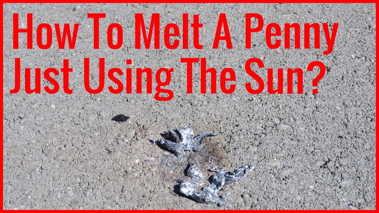 How To Melt A Penny - Flaming Good Fun - YouTube