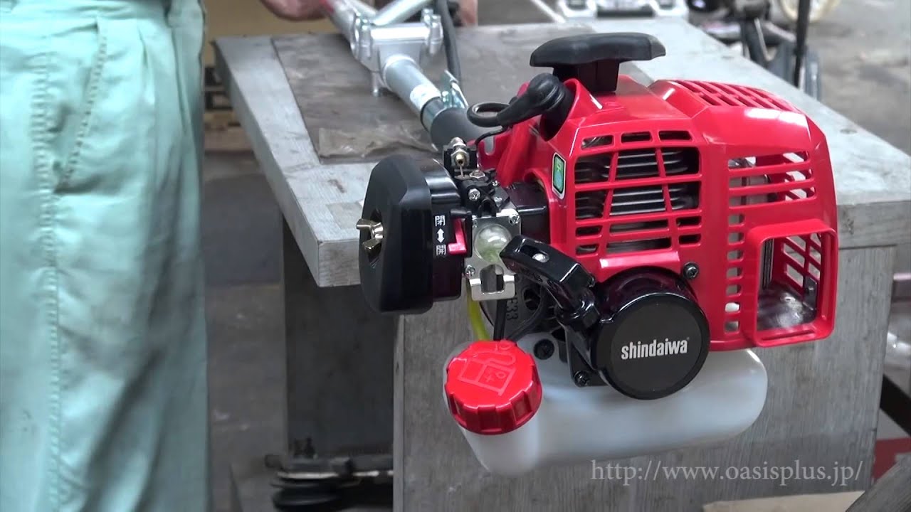 公式の SHINDAIWA 新ダイワ 一般草刈用 刈払機 RA3026-UT 両手ハンドル 草刈機 やまびこ