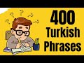 If you learn these 400 turkish phrases you will be champion in turkish language