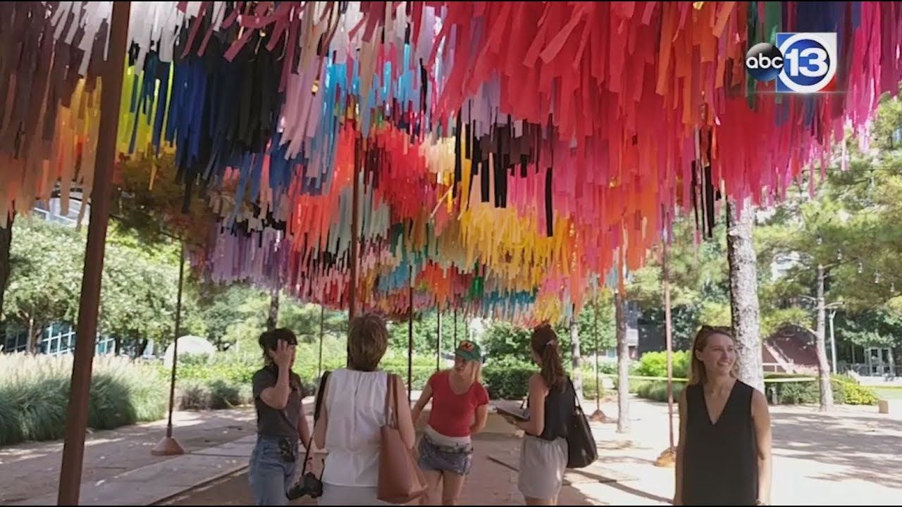 Discovery Green's 'Arcade' art installation