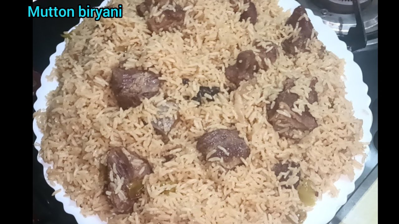 Mutton biryani 😋👇👌