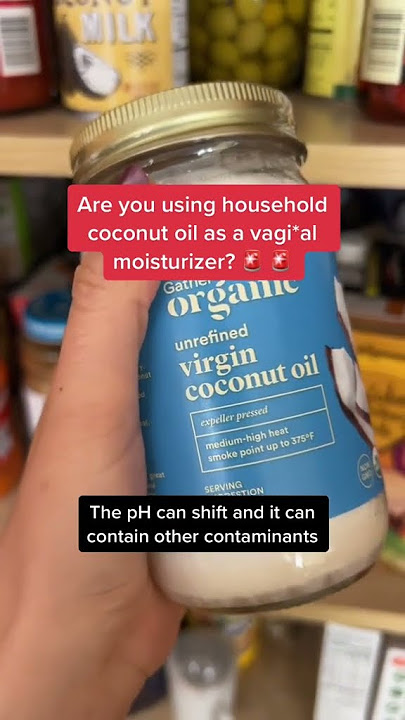 Coconut oil as a vaginal moisturizer? #menopause #50s #60s #aging #womenshealth #shorts #intimacy