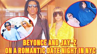 Celebrity Romance: Beyonce and Jay-Z's Romantic Date Night in New York City"