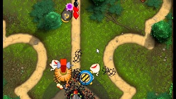 Bloons Monkey City - Butterfly Track Contested Territory Walkthrough/Gameplay