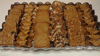 تحضيرات رمضان 4 انواع حلويات صحية بمذاق الشباكية / 4 sortes de gâteaux sains au goût de chbakiya