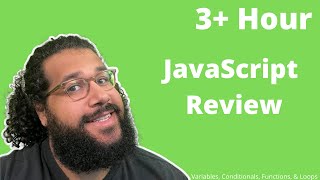 Review The Basics Of JavaScript! Free Software Engineering Bootcamp! (class 29) - #100Devs by Leon Noel 18,627 views 2 years ago 3 hours