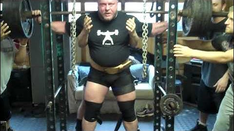 Joey Smith - Week 6 Day 3 - Squat Rep Day - Cube Training @ Nebobarbell 12/28/12