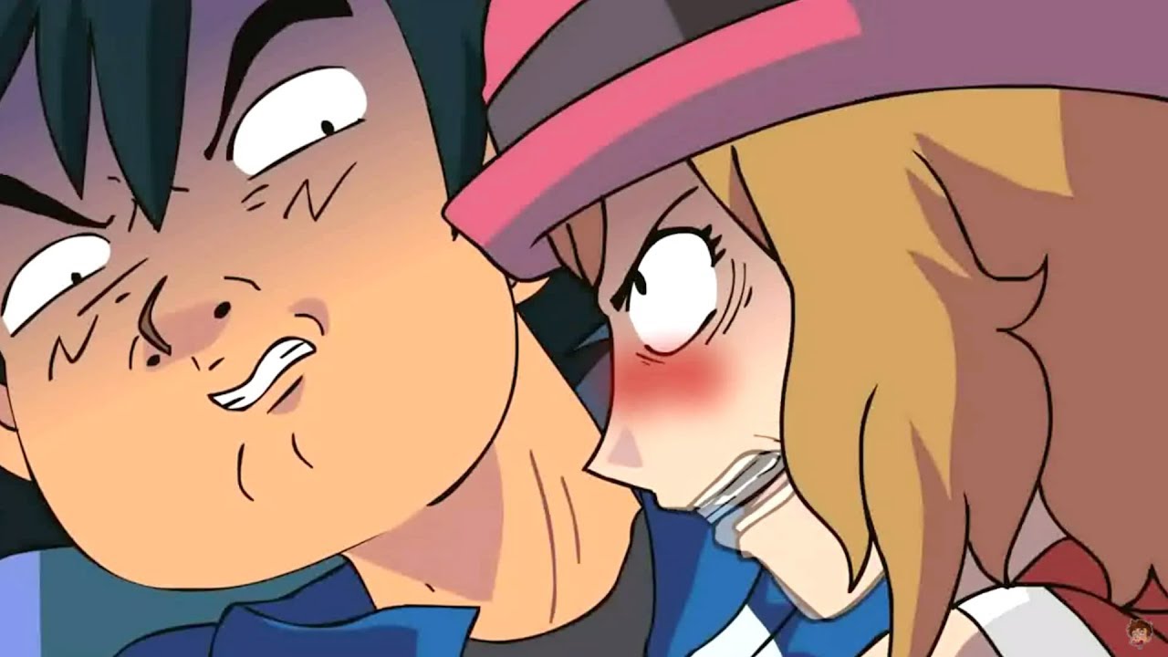 Ash y serena haciendo el amor