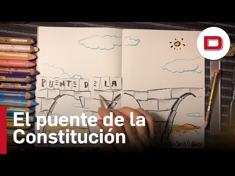 El puente de la Constitución visto por Cuesta y Sañus