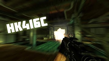 Counter-Strike: Source: HK416c Mod Showcase