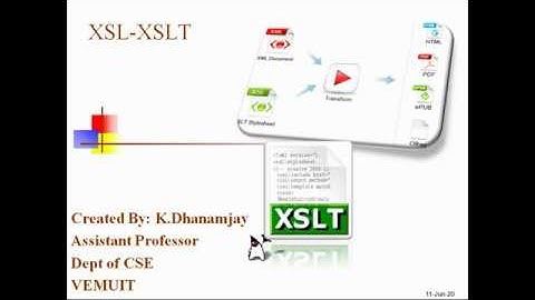 Introduction to XSL-XSLT | Web and Internet Technologies | Part-1
