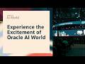 Register Now for Oracle AI World 2026