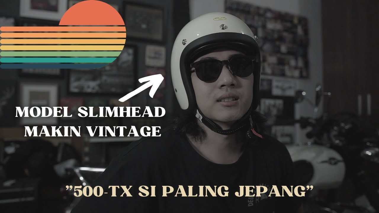 Review Helm Slimhead TT & Co 500 TX - YouTube