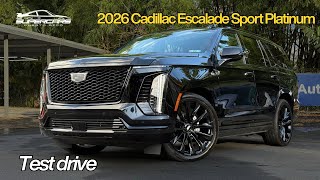 2026 Cadillac Escalade Sport Platinum - Review Boricua - TEST DRIVE