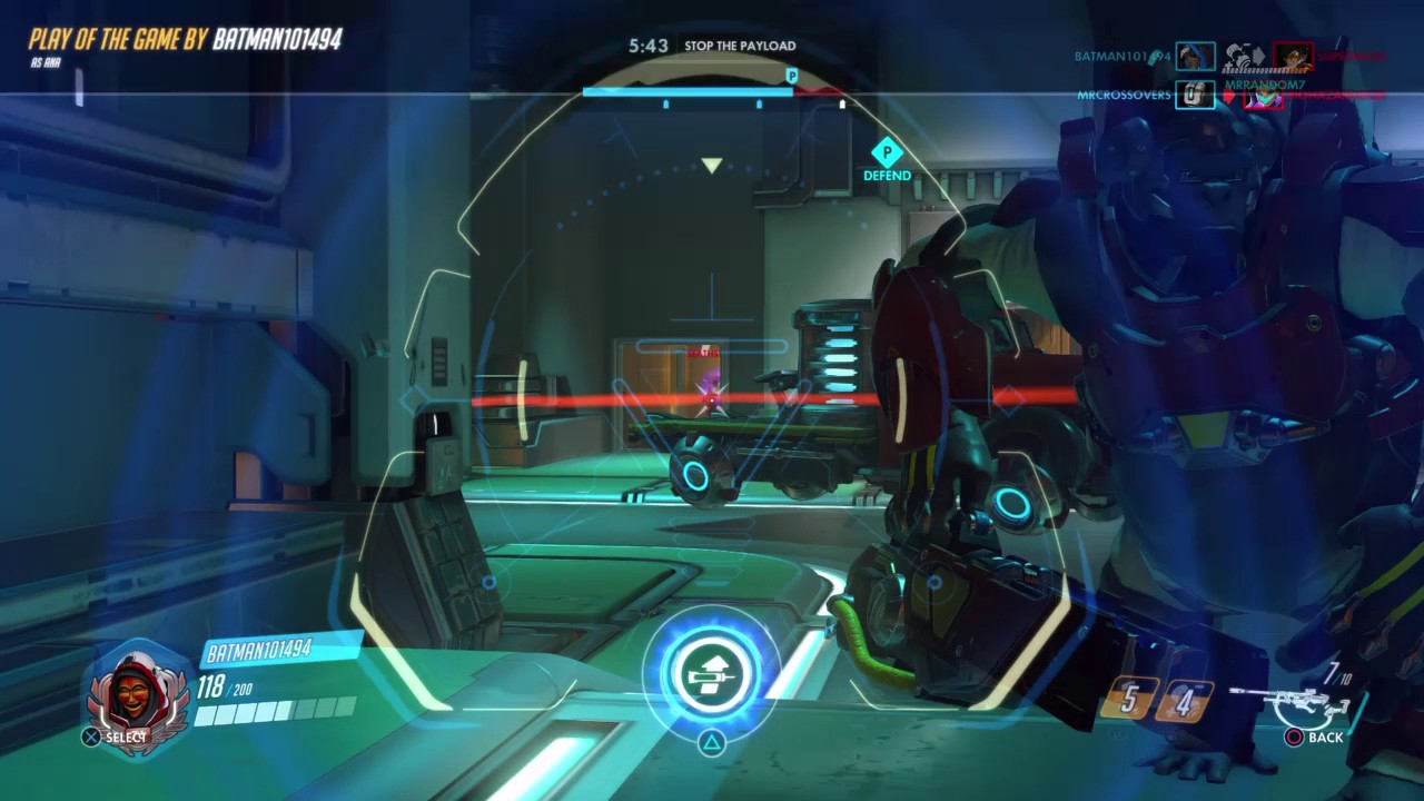 Ana's new mask is creepy in overwatch