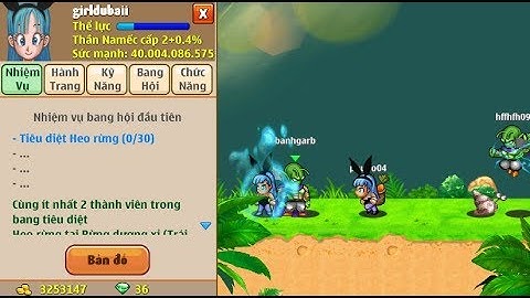 Ngọc Rồng Online:40TY Sức Mạnh Làm Nhiệm Vụ Heo RỪNG Cực Dị #3