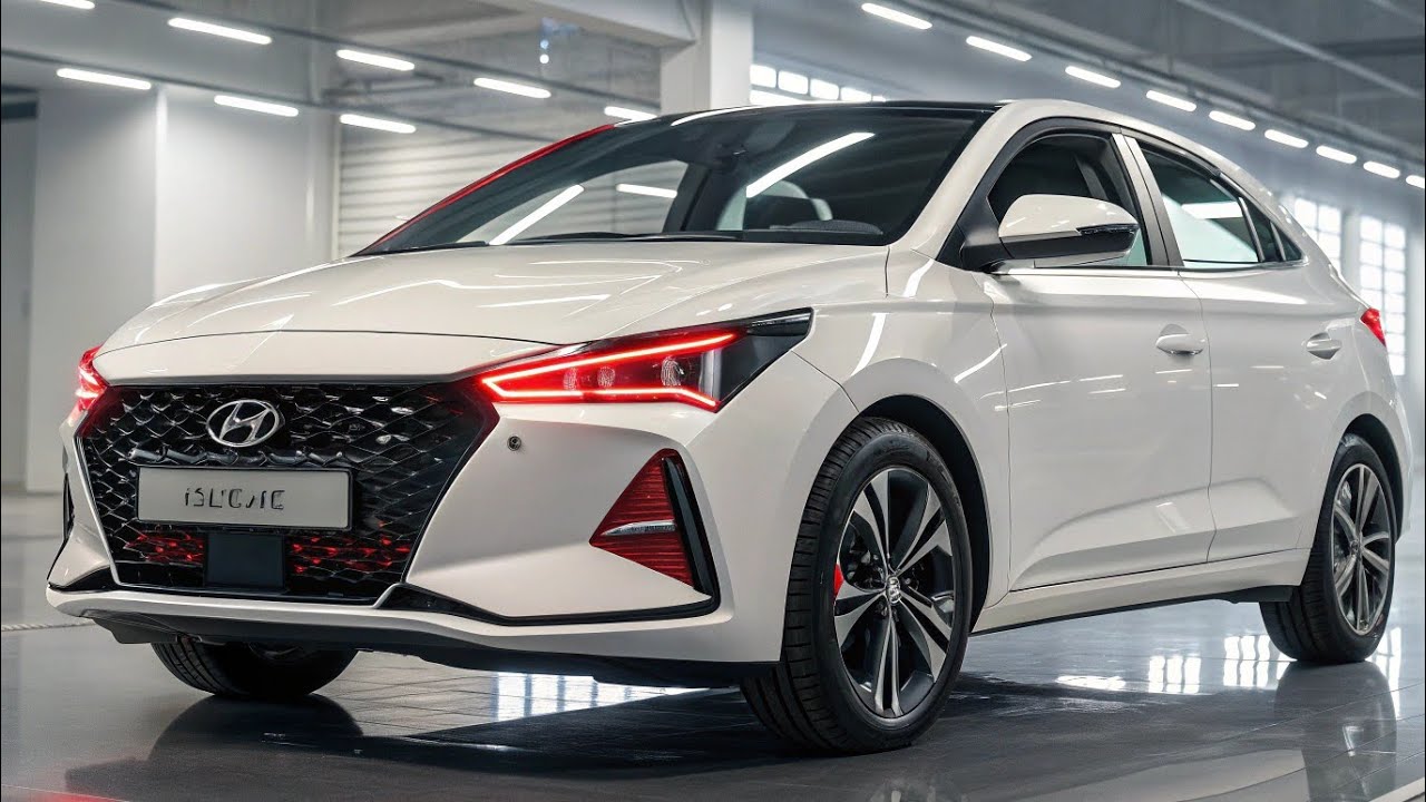 "Hyundai Solaris 2026 в жемчужно-белом цвете – Вы не поверите обновлениям!"