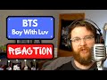 BTS Boy With Luv feat. Halsey Reaction - Metal Guy Reacts