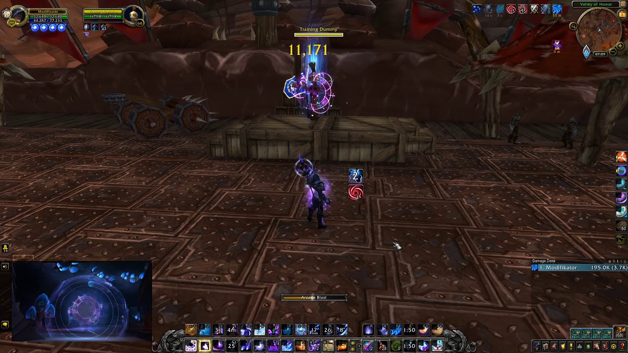 Kyrian Arcane Mage alternative ST rotation (Not best, but decent and fun to play)