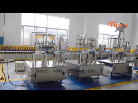 Fillex Workshop Product Show Filling Machine Test Running