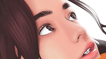 Vexel via Infinite Painter Smudge + Soft Eraser Speed Art | Flick Ezra Arts