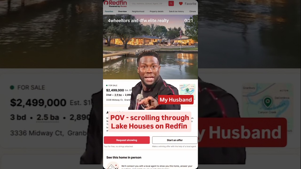 POV: You’re Not Buying a Lake House… but She Already Scheduled the Showing