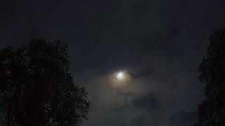 Clouds and Solar Eclipse Time Lapse 2017
