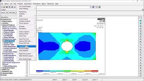 STRESS, STRAIN & DISPLACEMENT ANALYSIS OF A PLATE WITH CIRCULAR HOLE | ANSYS MECHANICAL