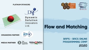 Flow and Matching: BAPS - BACS Online Programming Camp, 2020