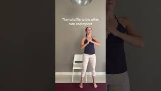 Squat 'n shuffle to work your glutes ✨ 1 Minute of Movement (Day 11)