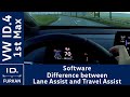 Difference between Lane Assist and Travel Assist | VW ID.4 1st Max